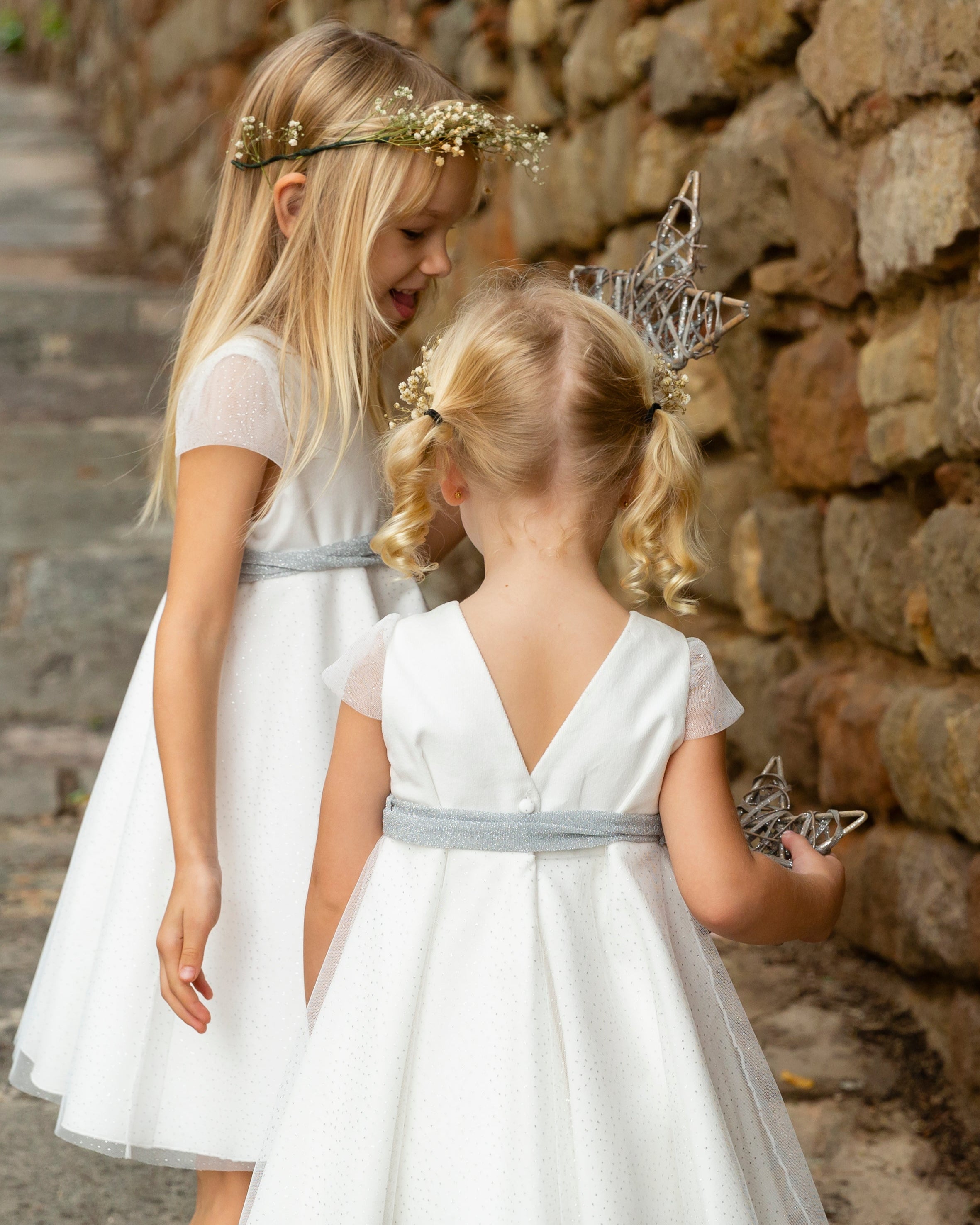 ABITO DI LANA BIANCA