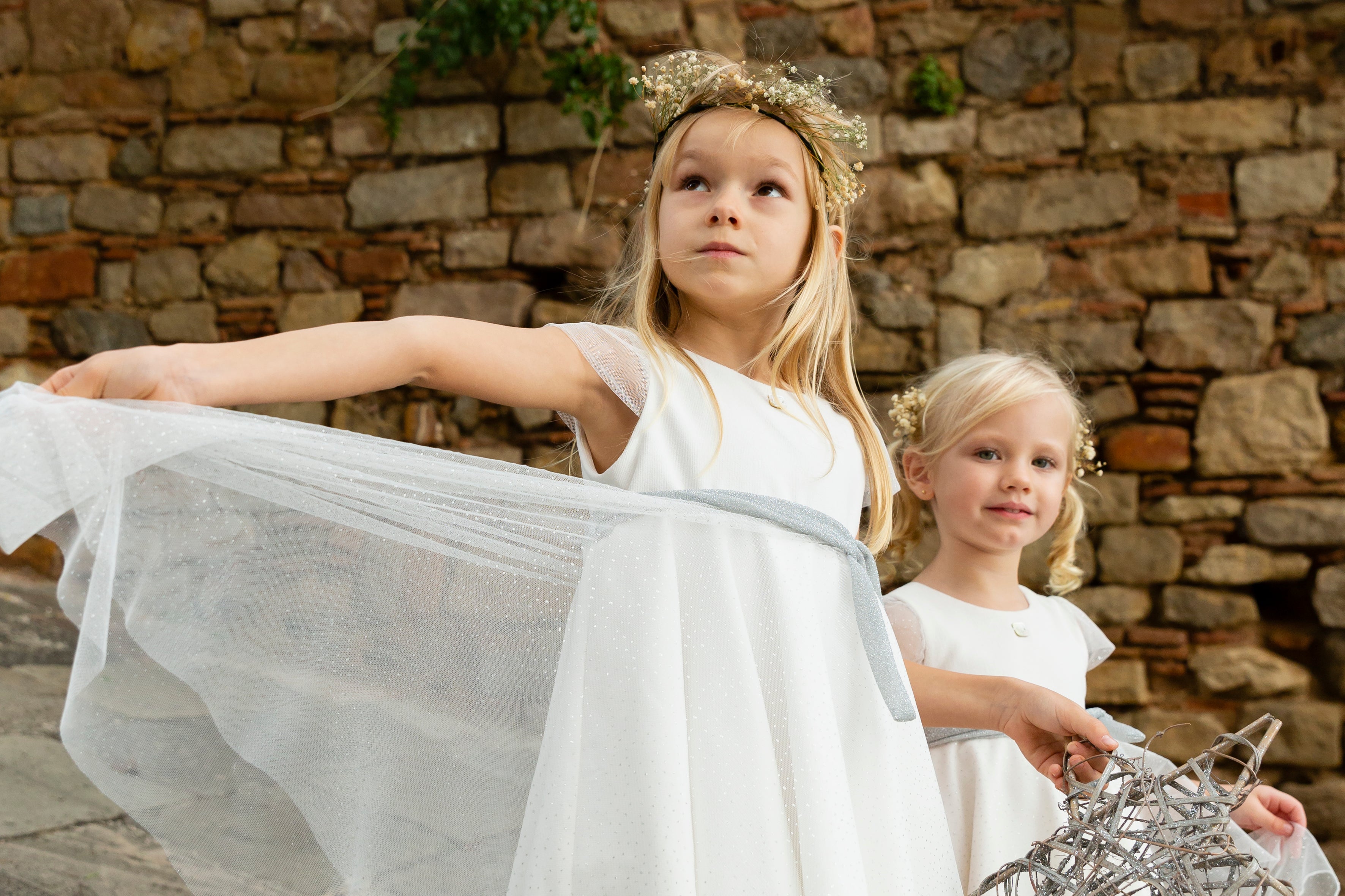 ABITO DI LANA BIANCA