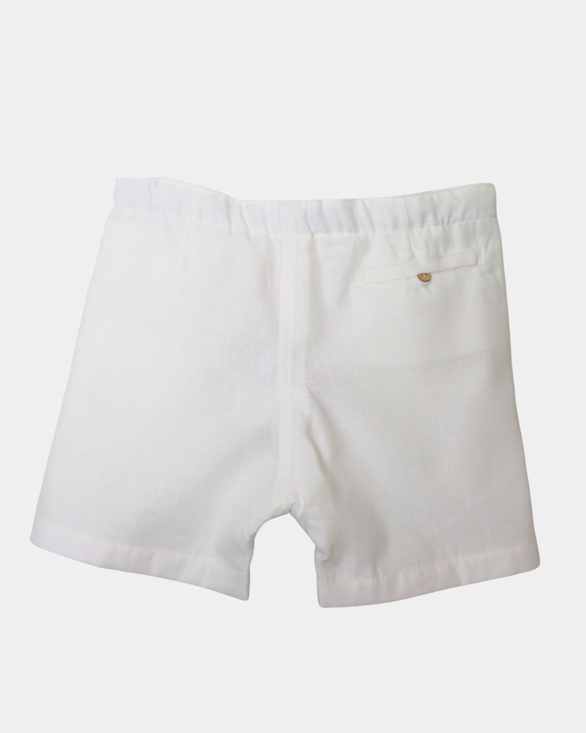 RAW LINEN SHORTS