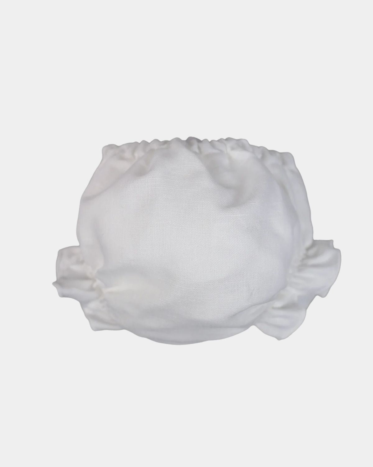 CUBRE PAÑAL LINO BLANCO