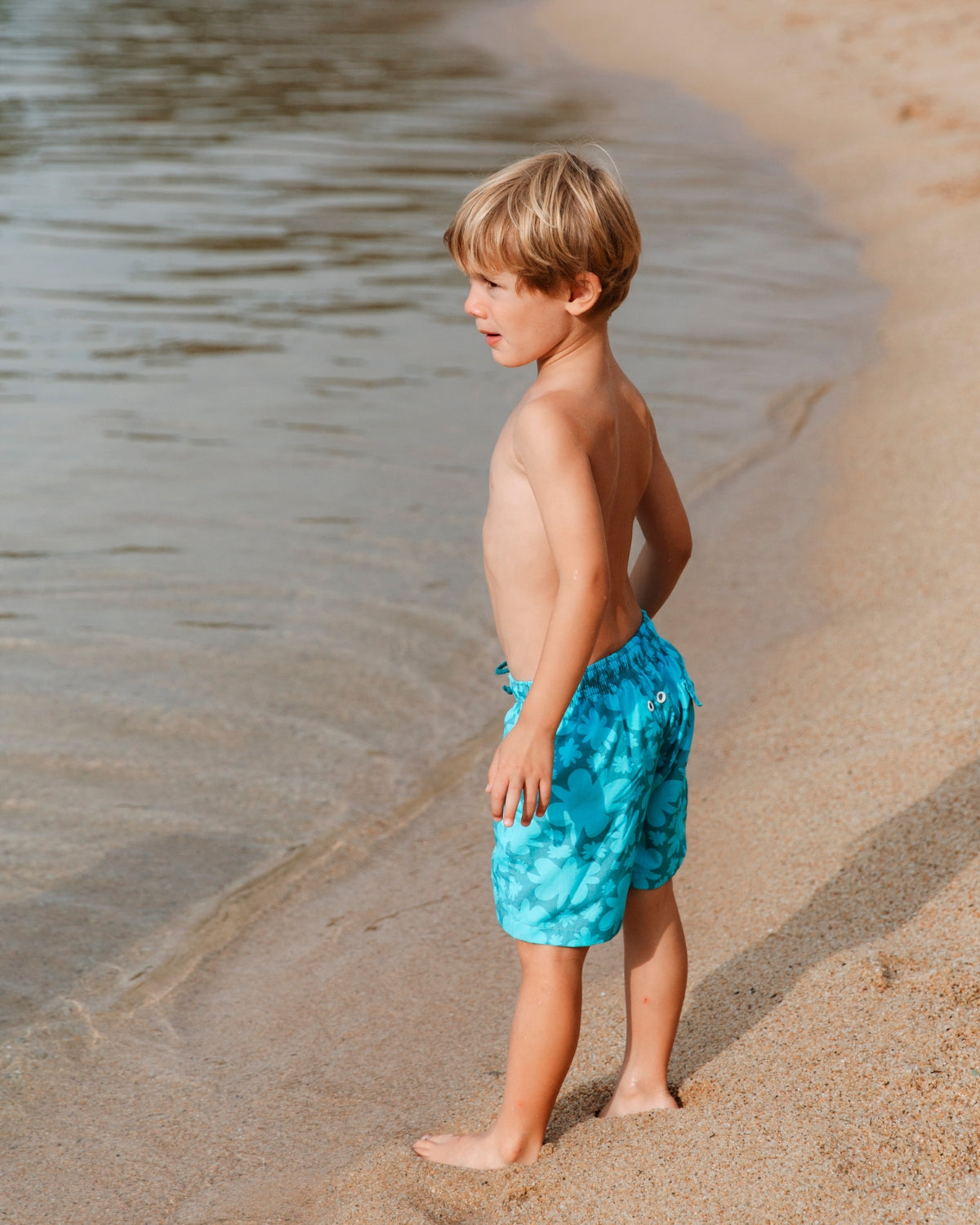 BOXER DA SURF PER BAMBINI HIBISCUS