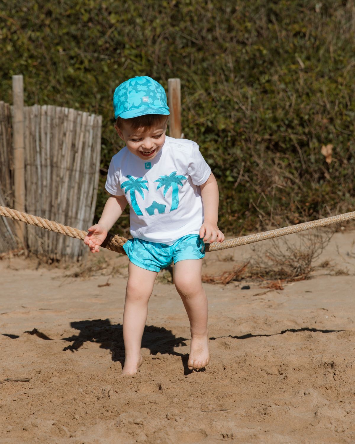 T-SHIRT PER BAMBINI CON IBISCO