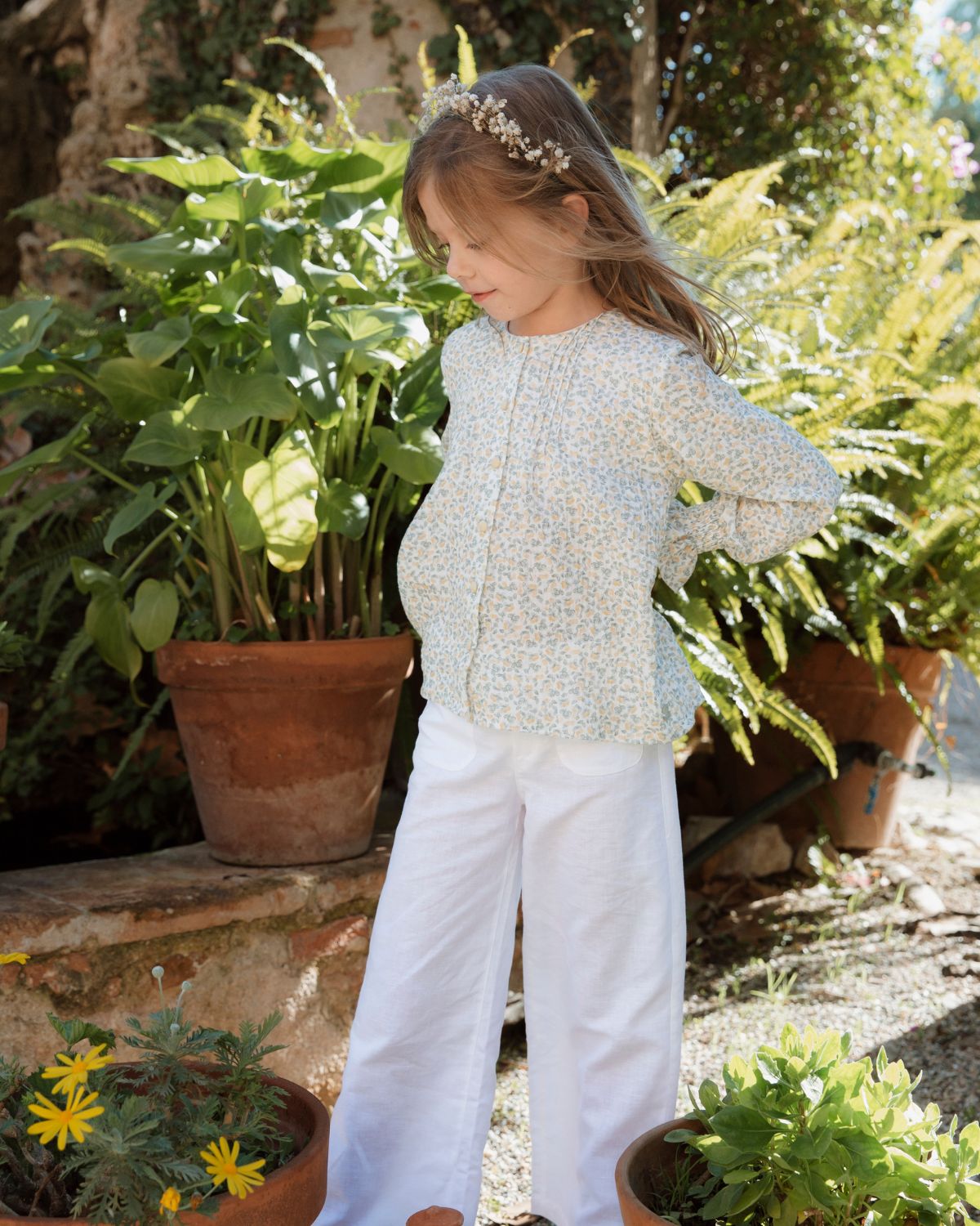 GIRL BLOUSE LIMONCELLO