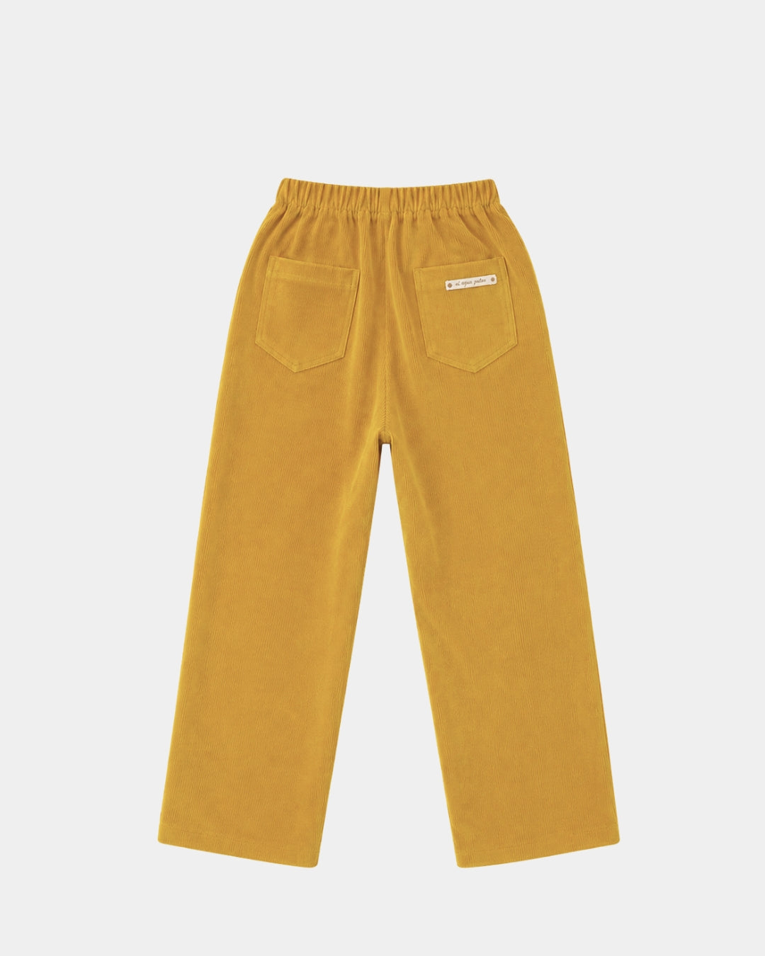 PANTALON GOMAS OCRE