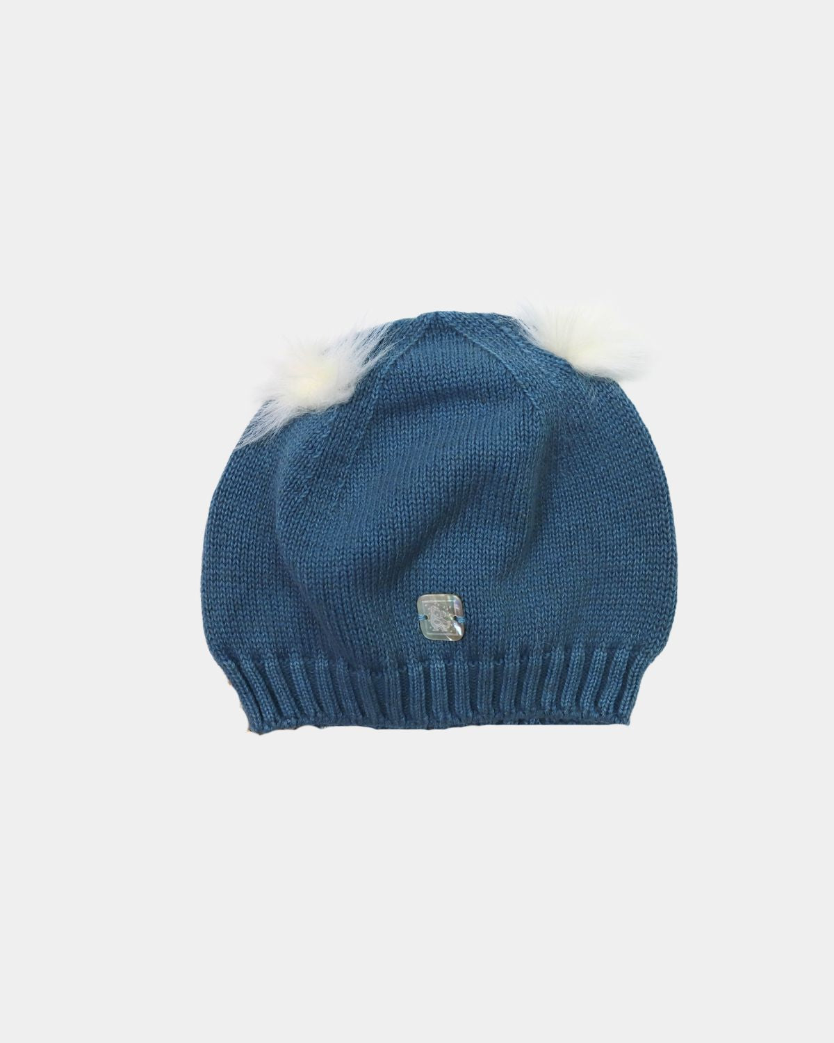 PETROLEUM POMPOM HAT