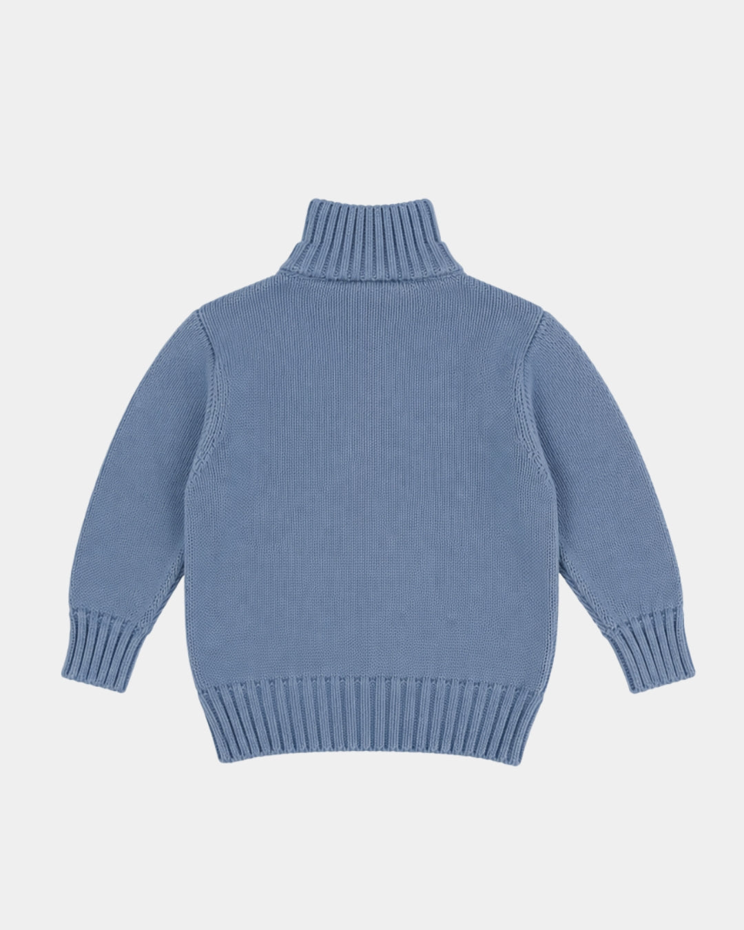 JERSEY DOBLE CUELLO AZUL