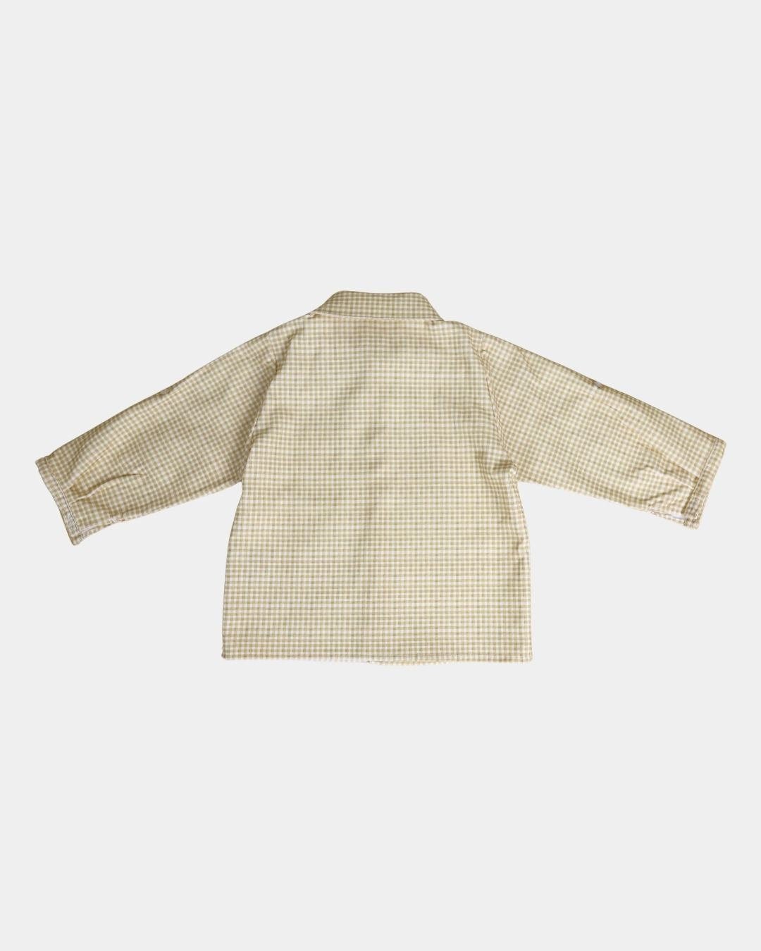 CAMISA VICHY OCRE