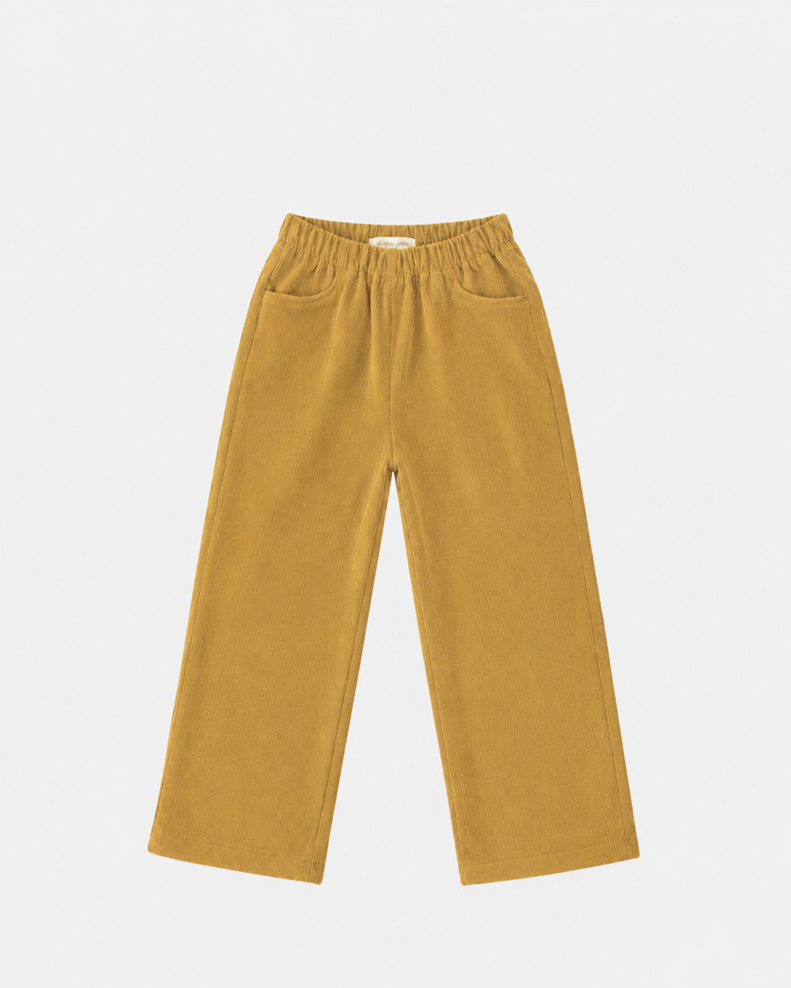 PANTALON GOMAS OCRE