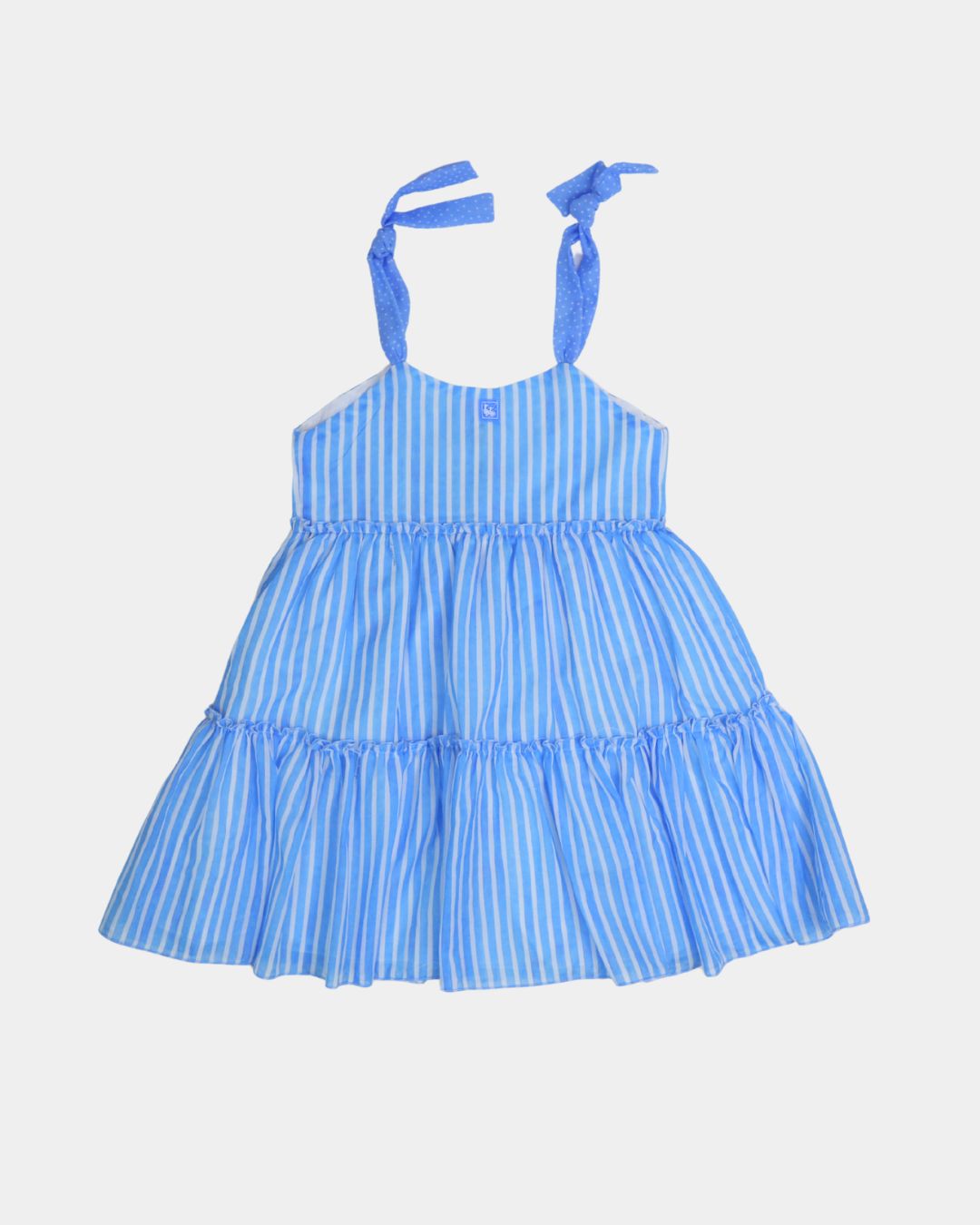 ABITO IN VOILE A RIGHE