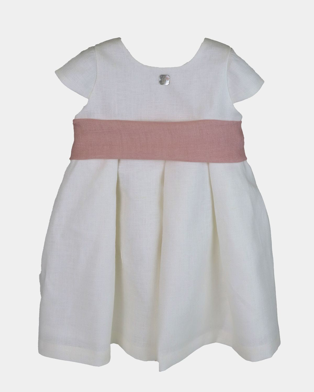 VESTIDO DE CEREMONIA CRUDO