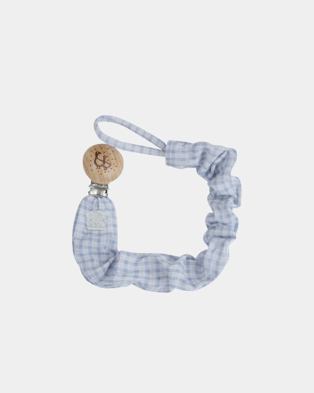 CAPRI FABRIC PACIFIER CLIP