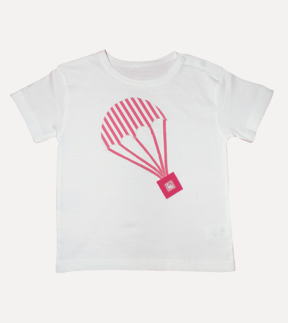 CAMISETA NIÑO RAYA ROJA