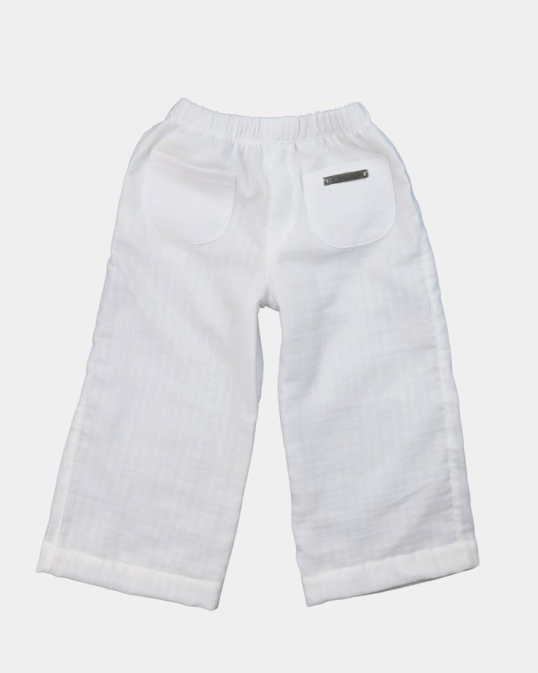 PANT. NIÑA LINO BLANCO