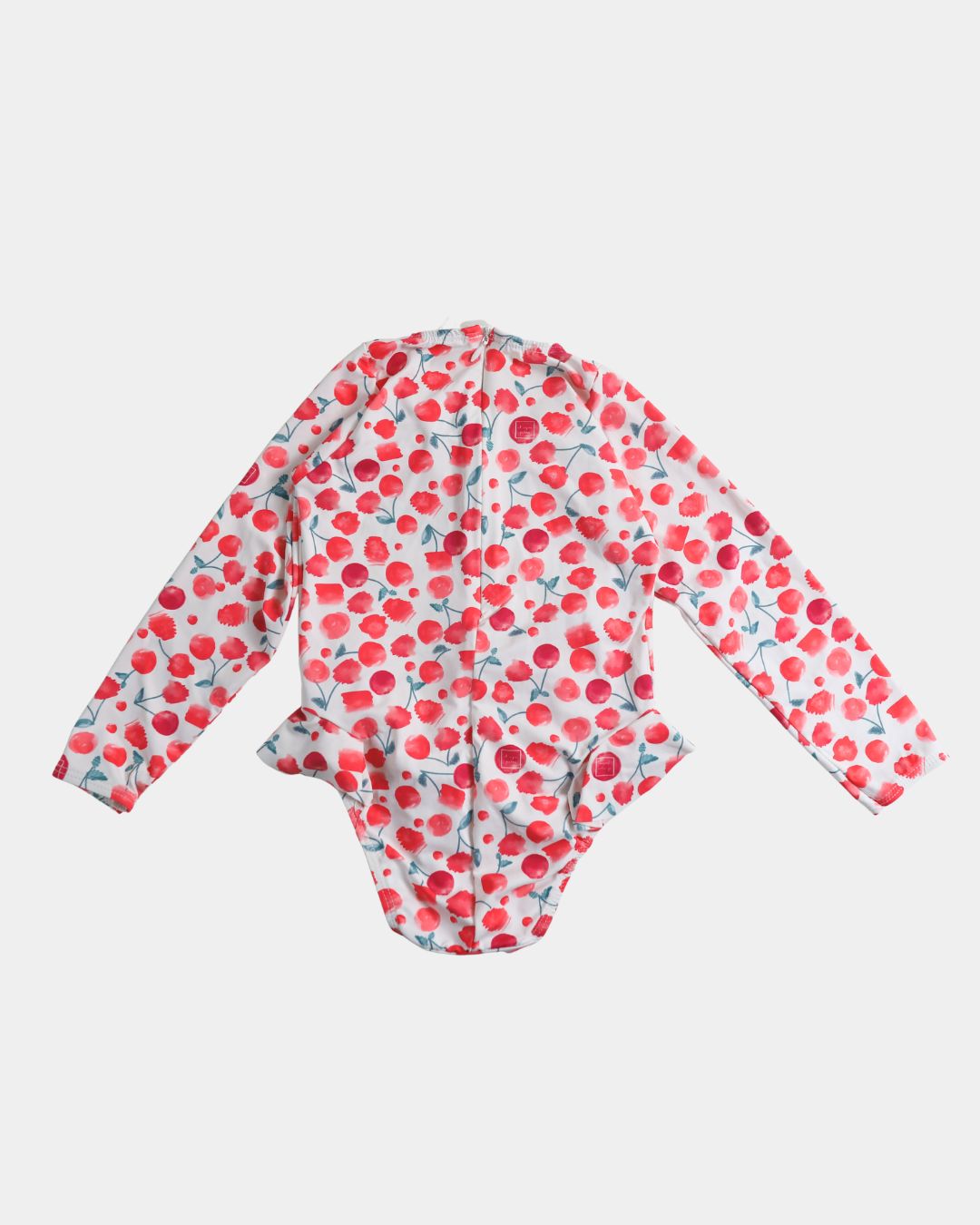 BAÑADOR LYCRA CEREZAS MANGA LARGA