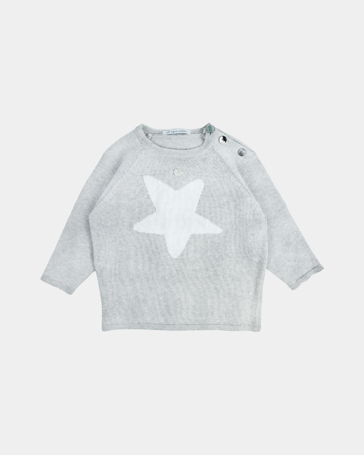 MAGLIA IN JAQUARD BEIGE