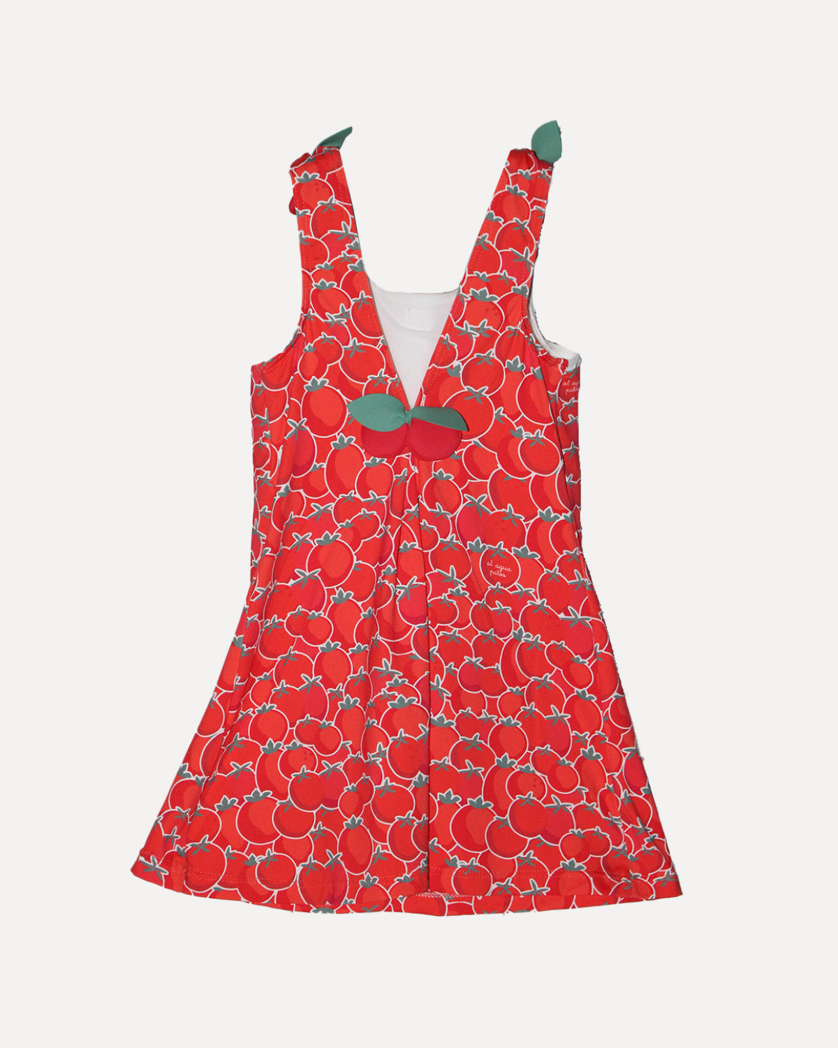 VESTIDO LYCRA TOMATES