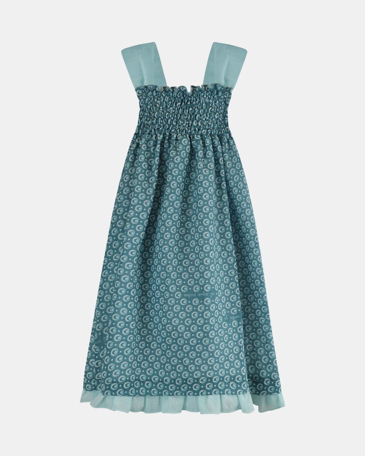 VESTIDO V. GOMAS AGUACATES