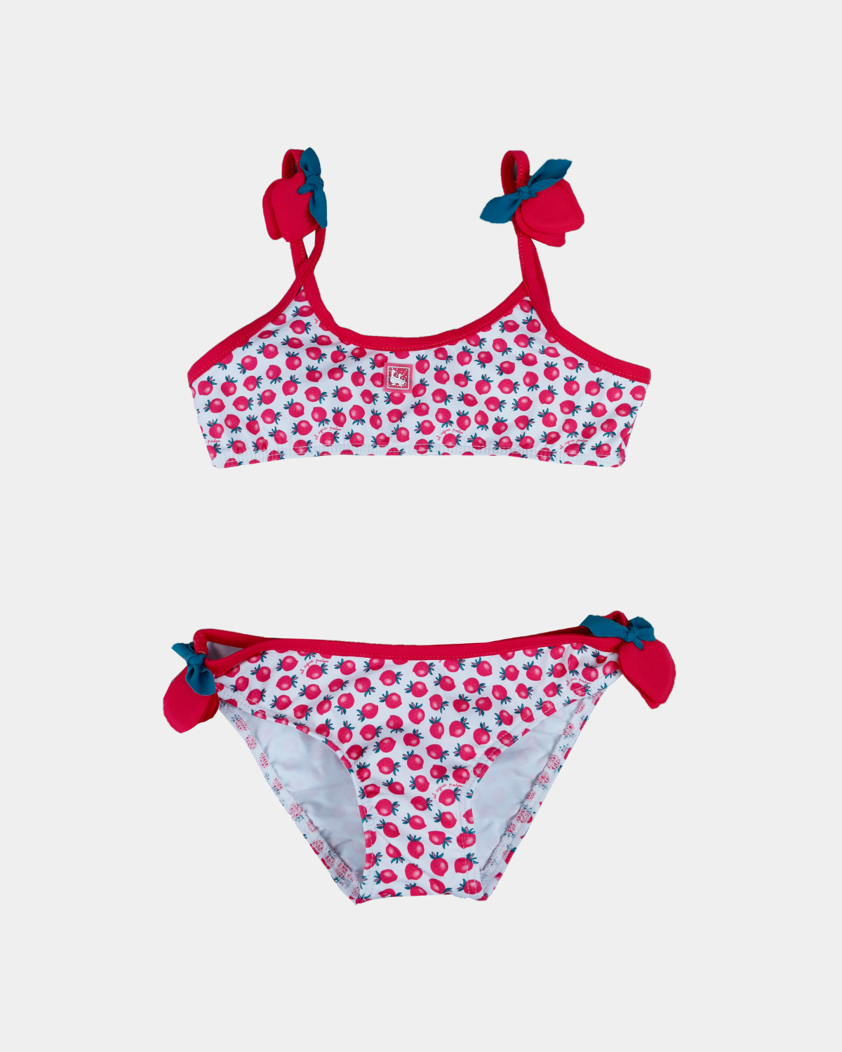 BIKINI NIÑA FRESAS
