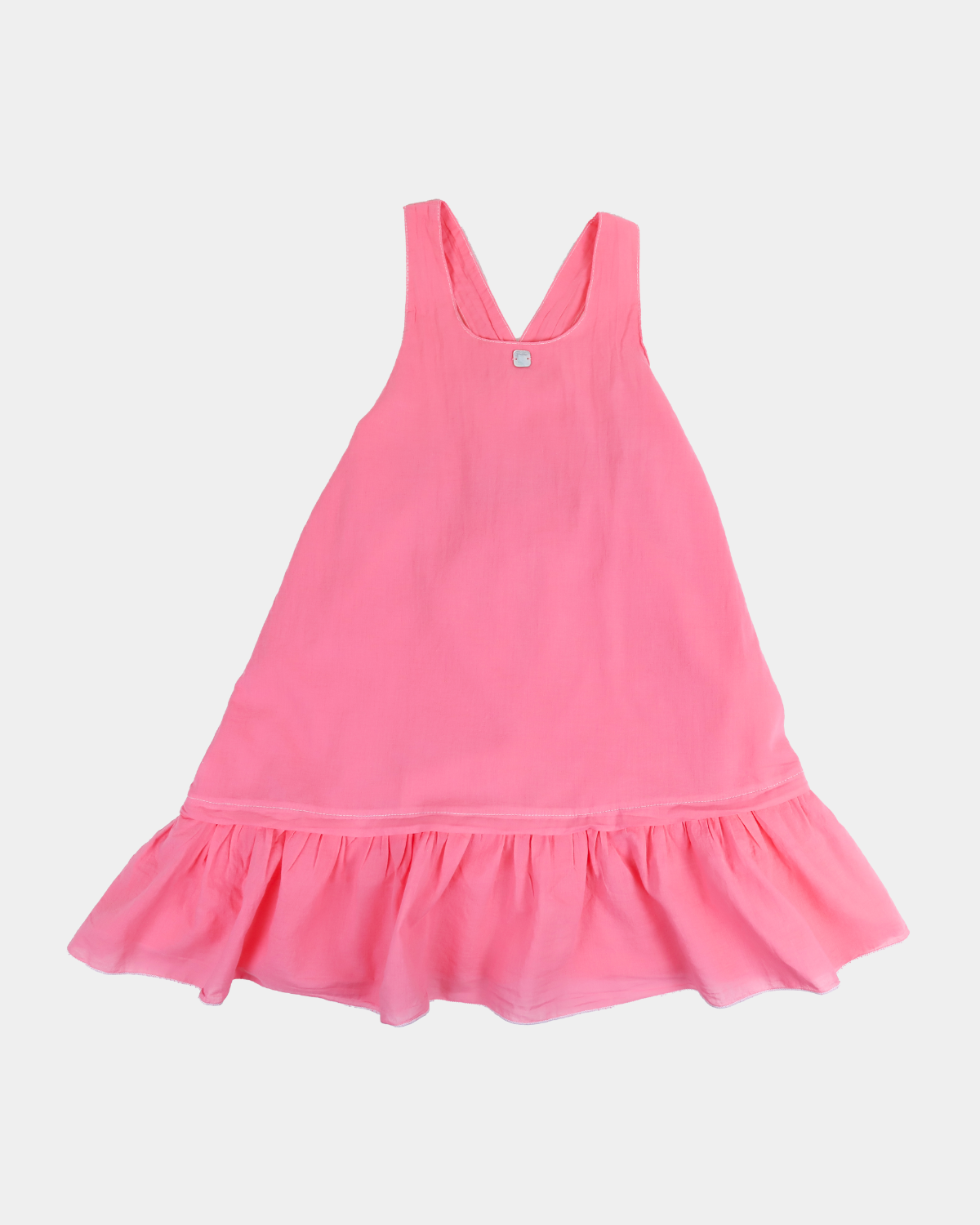 MARTA TINT DRESS. CORAL VOILE