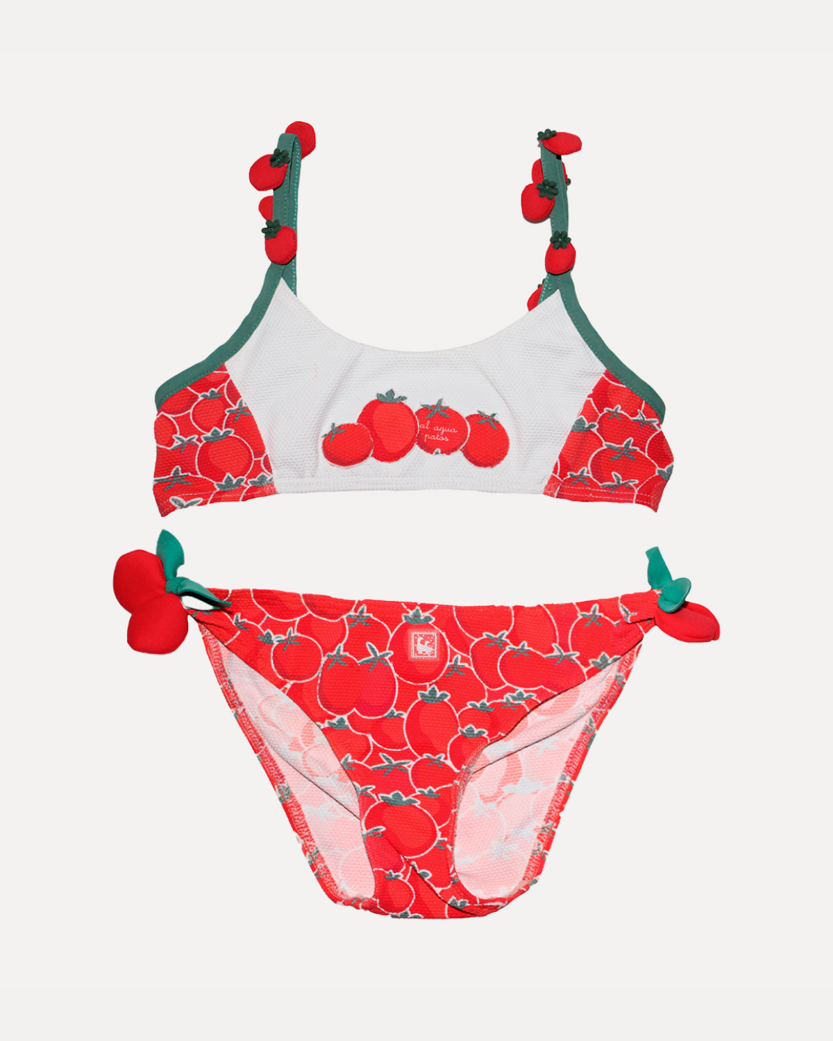 BIKINI NIÑA TOMATES