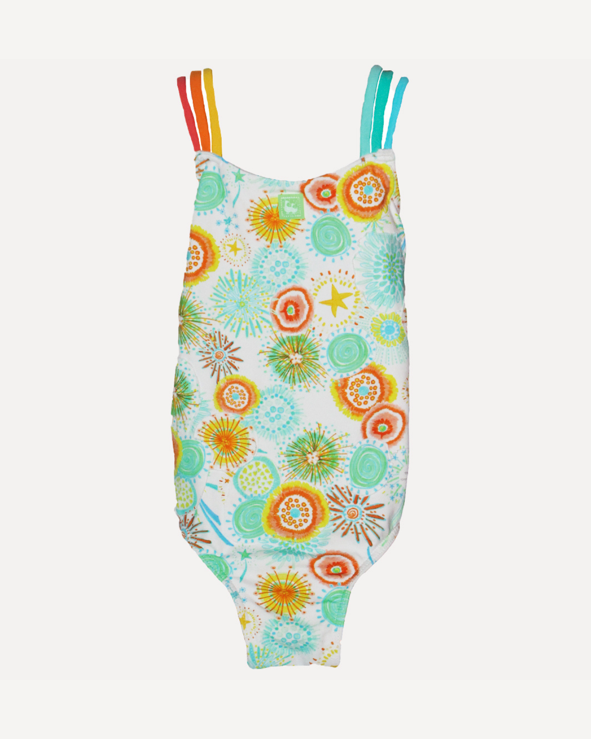 COSTUME DA BAGNO IN LYCRA FUOCO