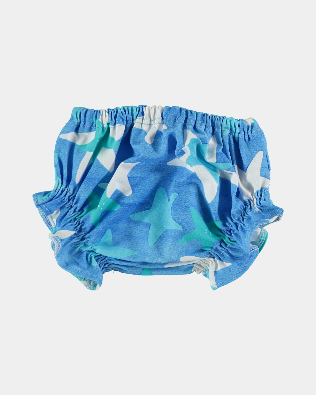 BOYS DIAPER COVER LYCRA STAR BLUE