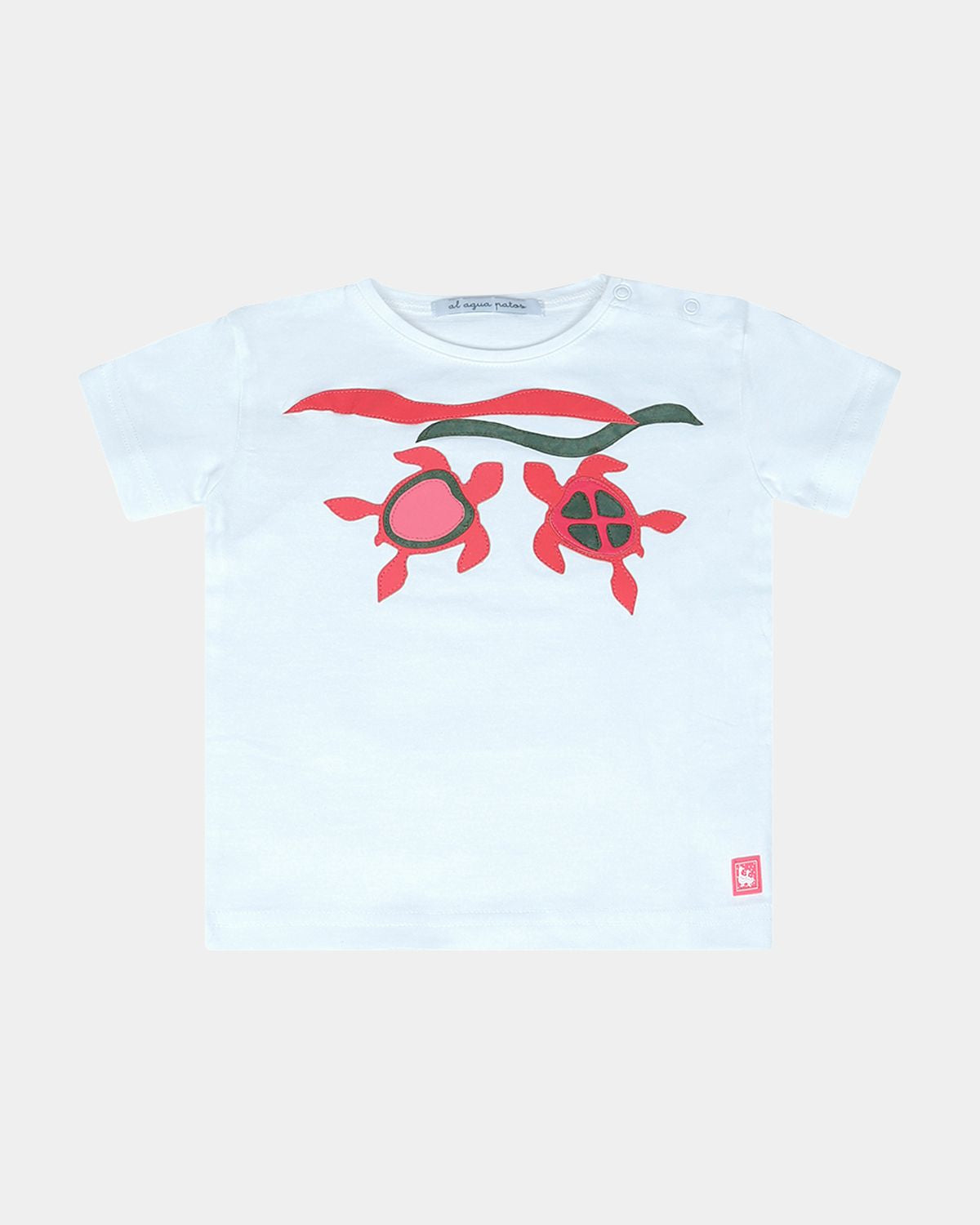 CAMISETA NIÑO TORTUGAS ROJA