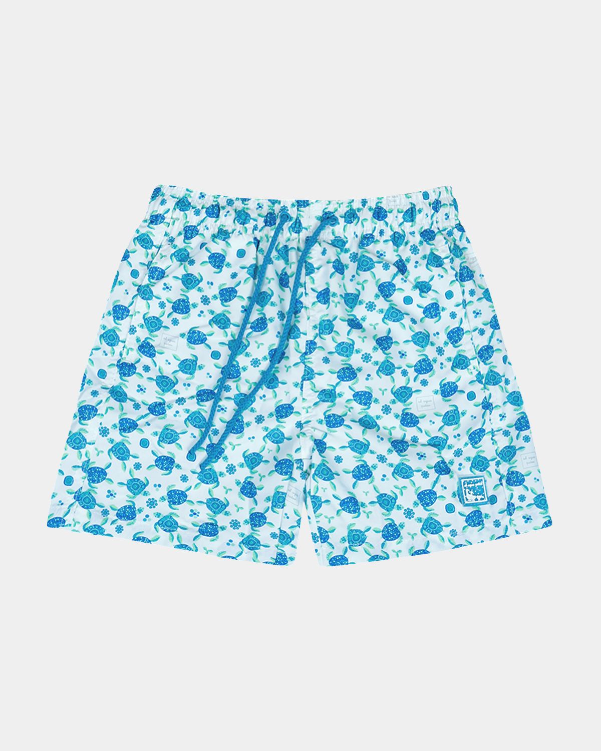 BOXER DA SURF DA RAGAZZO BLU TARTARUGHE