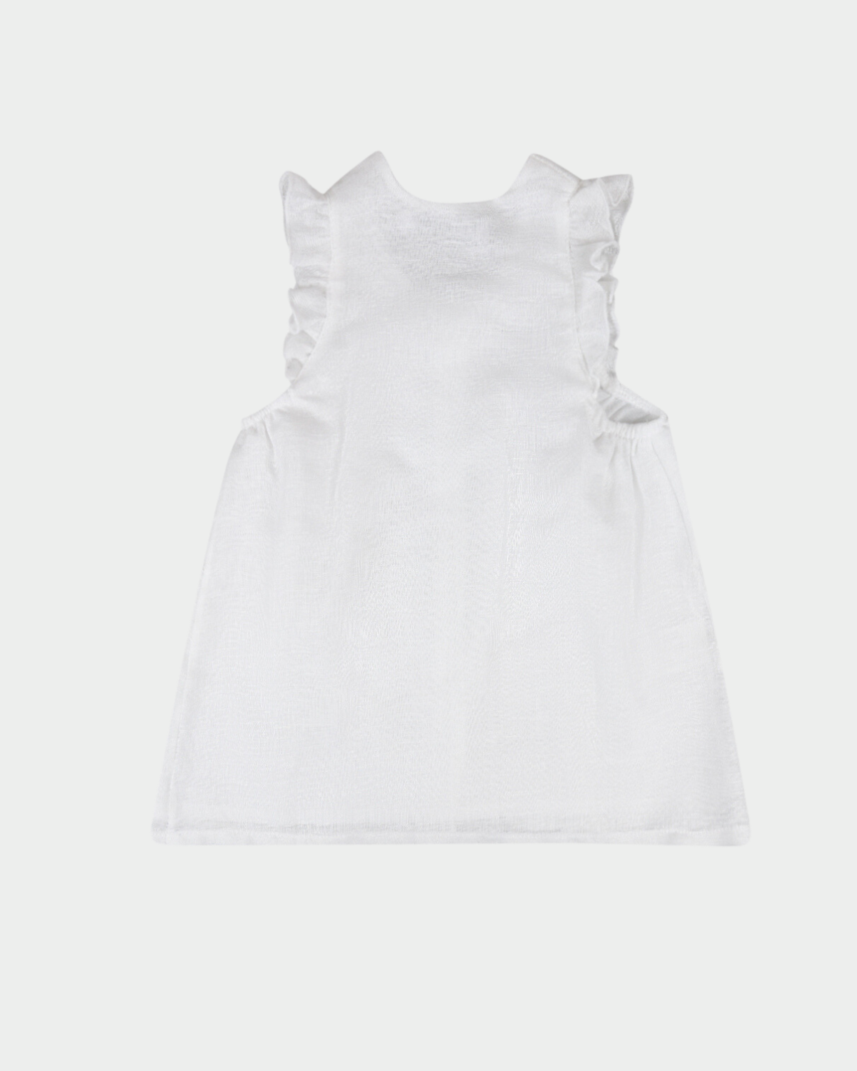 BLUSA IN LINO BIANCO MILANO