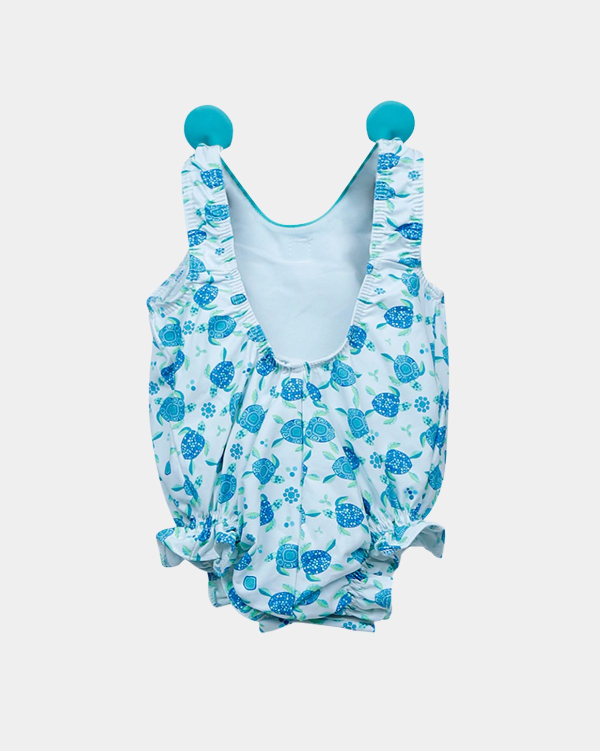 BAÑADOR BEBE TORTUGAS AZUL