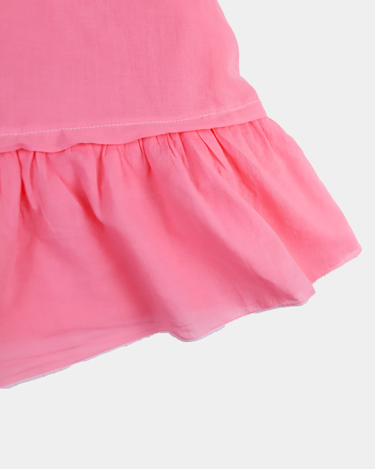 MARTA TINT DRESS. CORAL VOILE