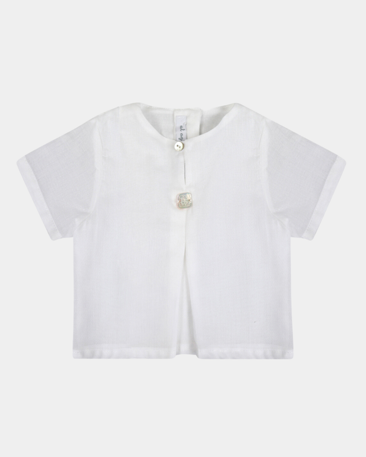 WHITE LINEN NAPLES BLOUSE