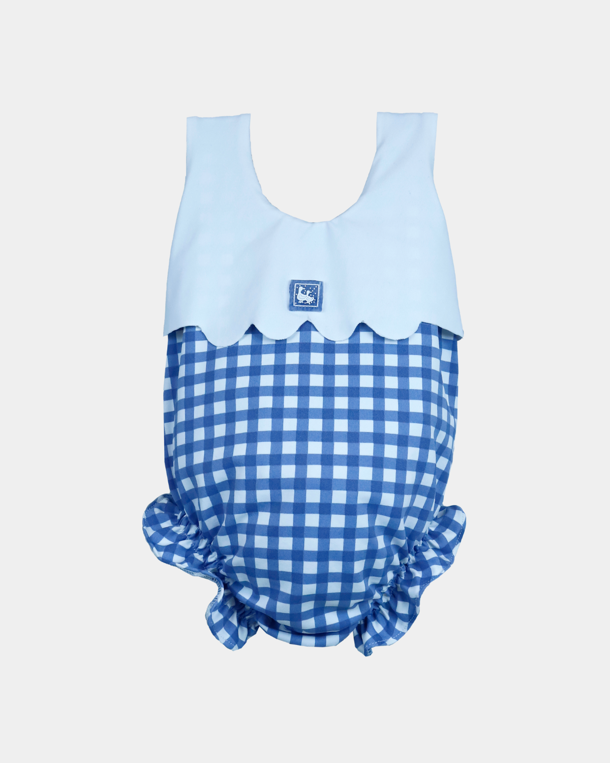 COSTUME DA BAGNO PER NEONATI A QUADRETTI