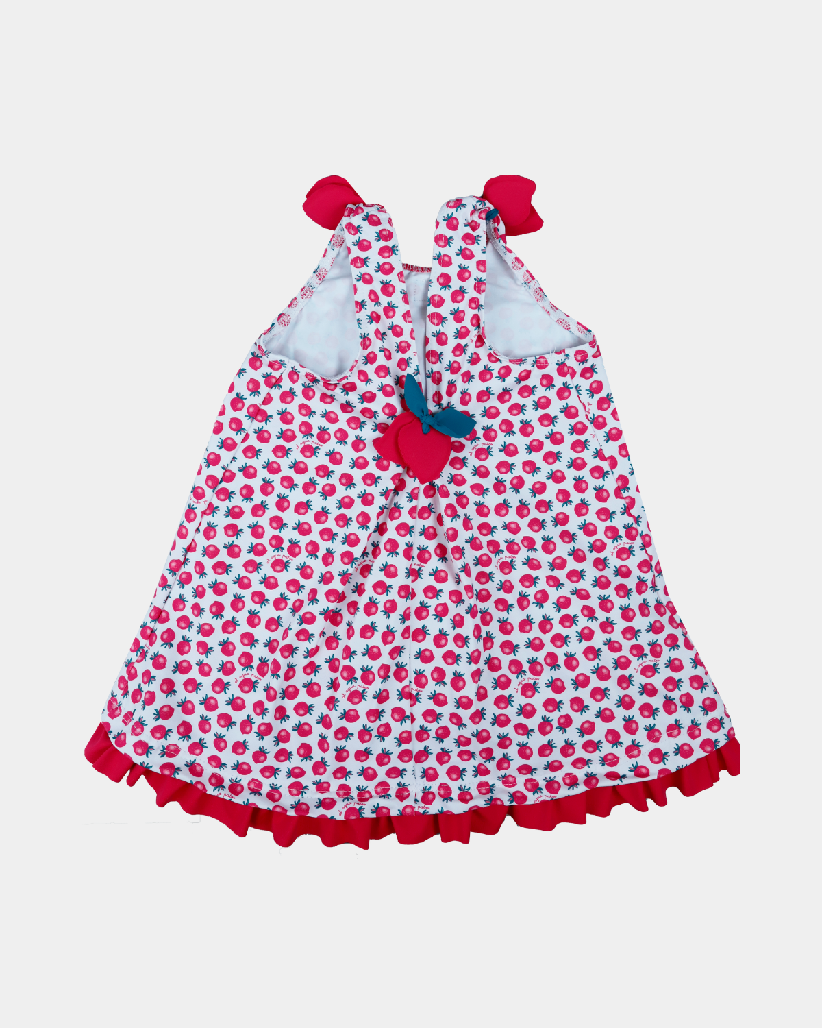 VESTIDO LYCRA FRESAS