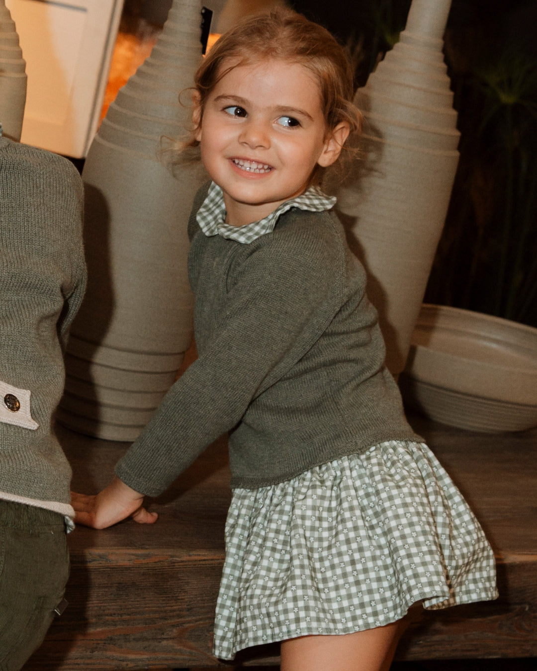 VESTIDO ALEX CAQUI