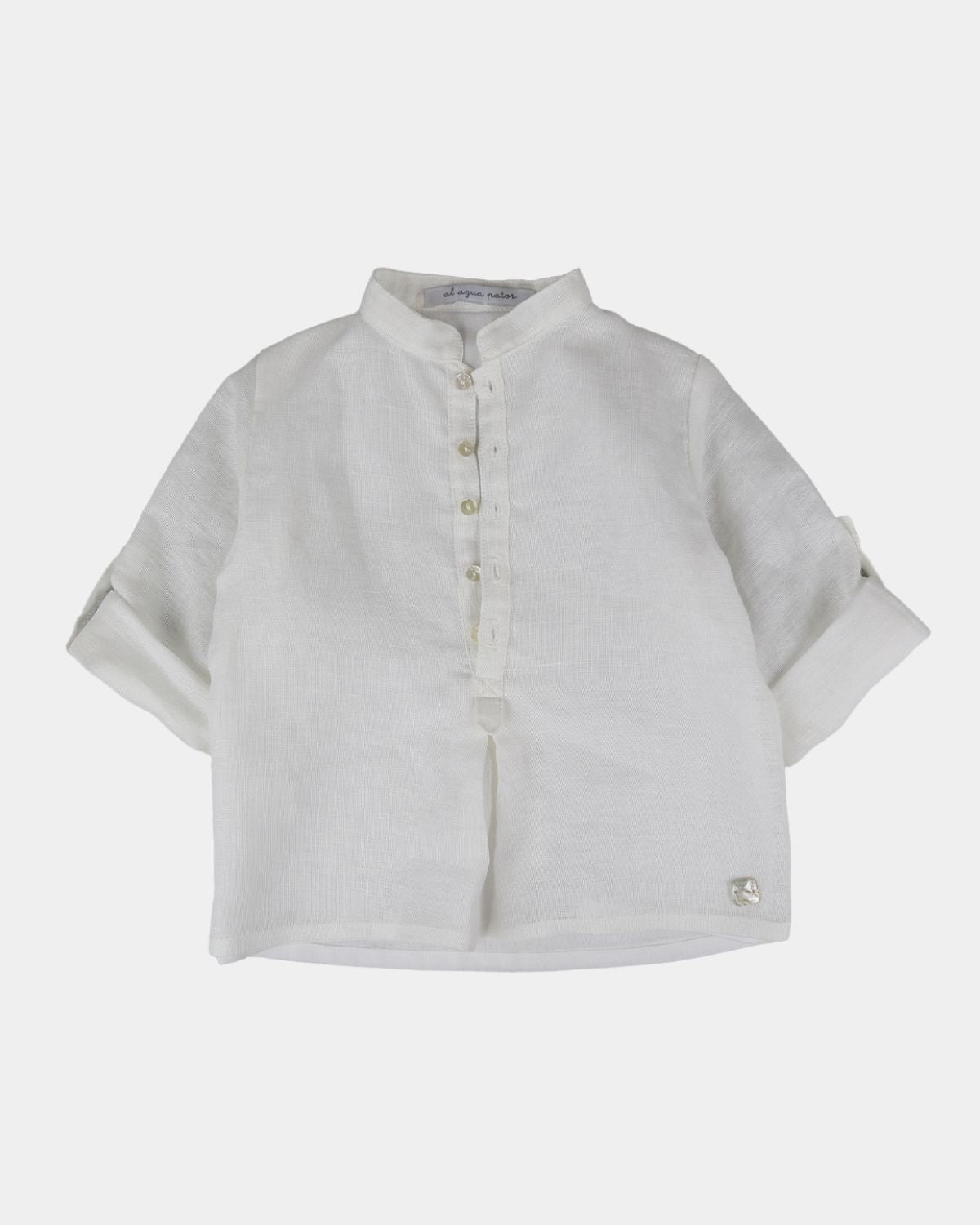 CAMISA LINO CRUDO