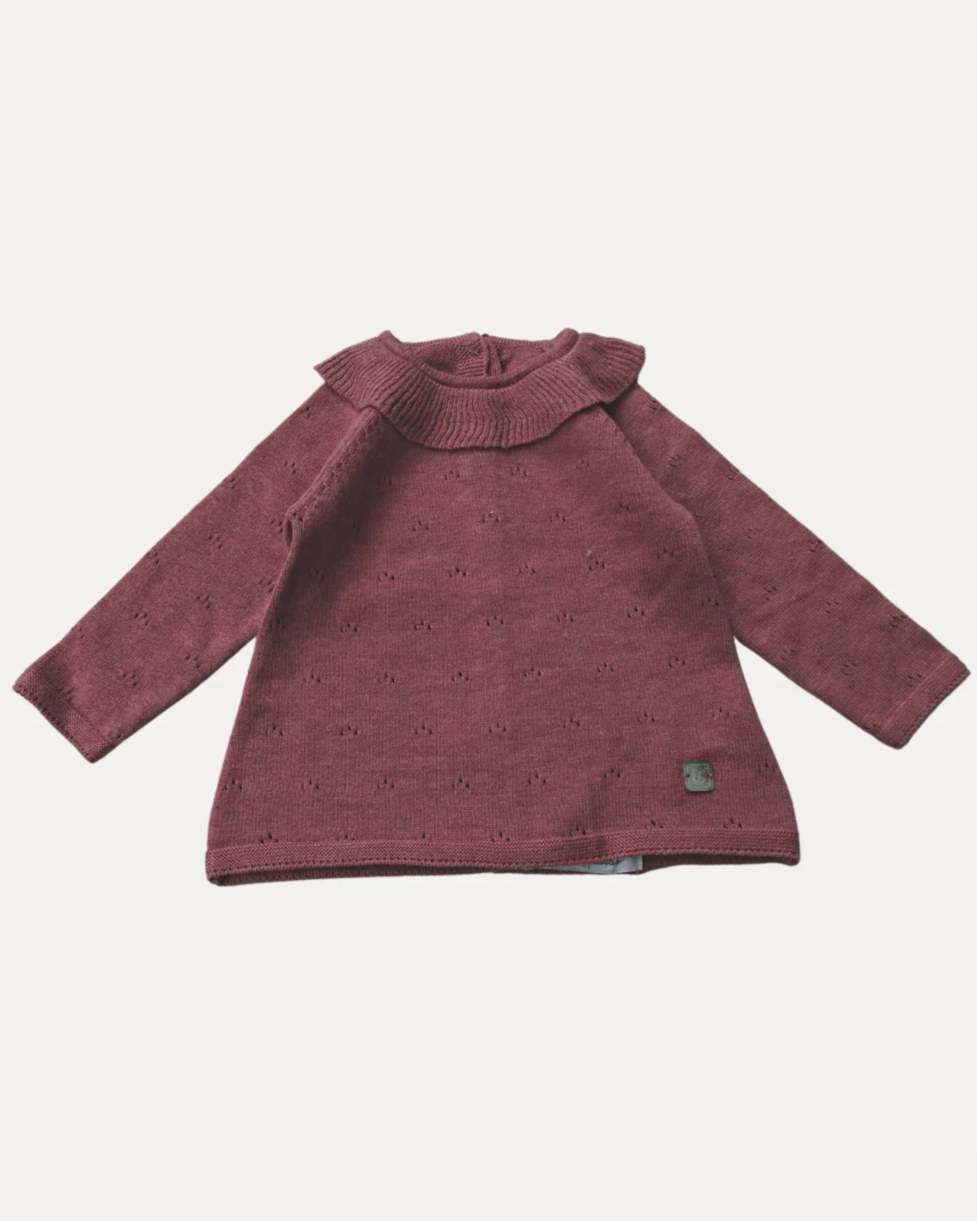 JERSEY AGUJEROS MARRON