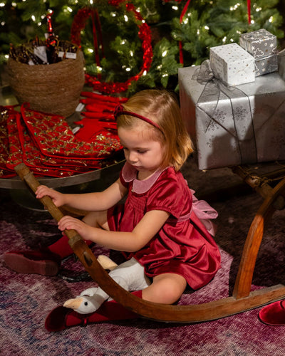 VESTIDO CARLOTA GRANATE