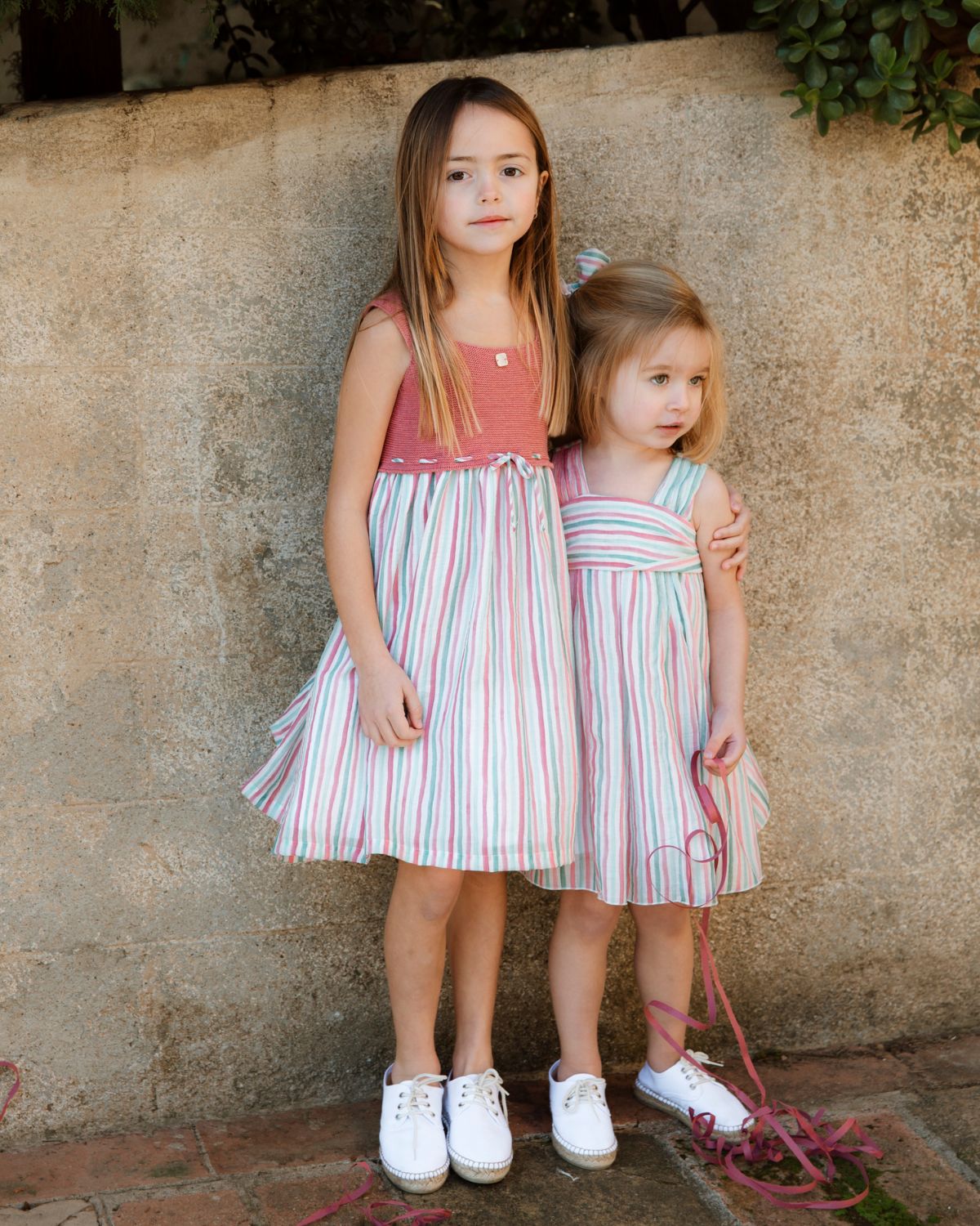 ABITO SANDRA CON SPALLINE A FARO