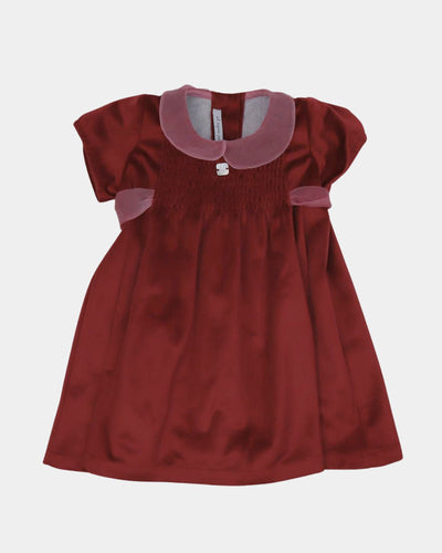 VESTIDO CARLOTA GRANATE