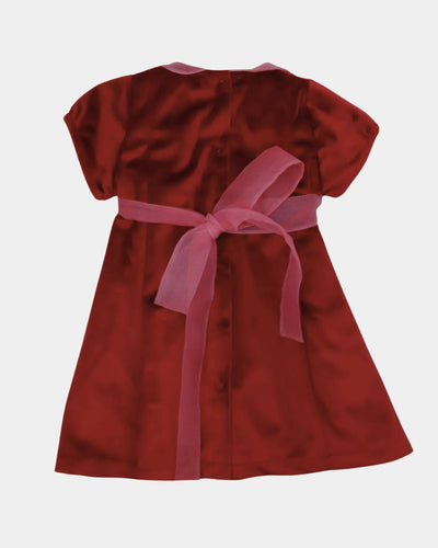 VESTIDO CARLOTA GRANATE