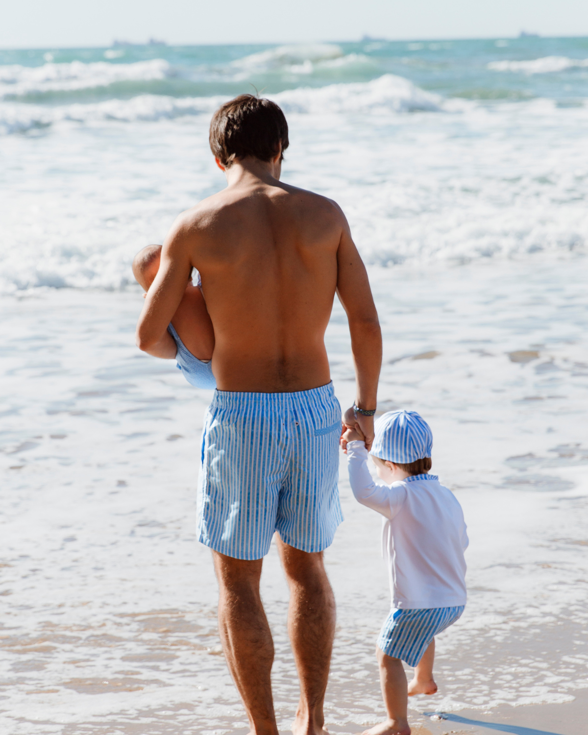 BOXER STRIPED DAD SURF