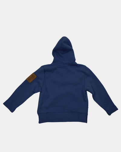 SUDADERA TINTADA azul