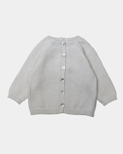 JERSEY BORDADO CRUDO