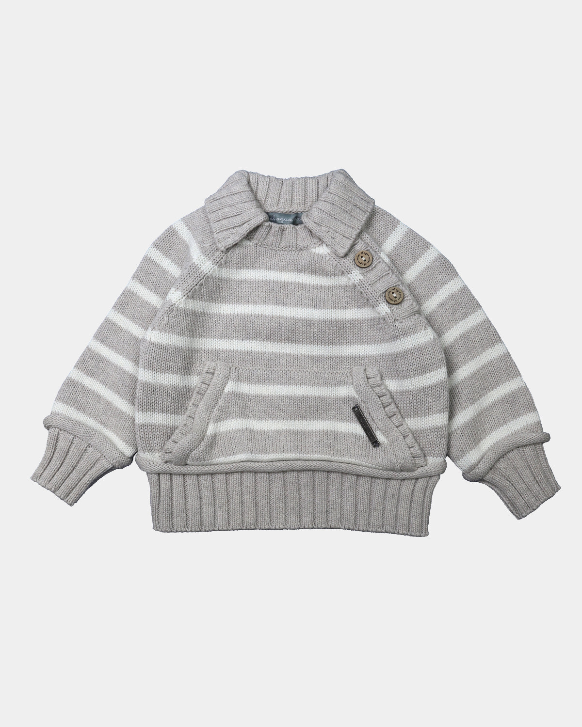 MAGLIA A RIGHE BEIGE-EVID