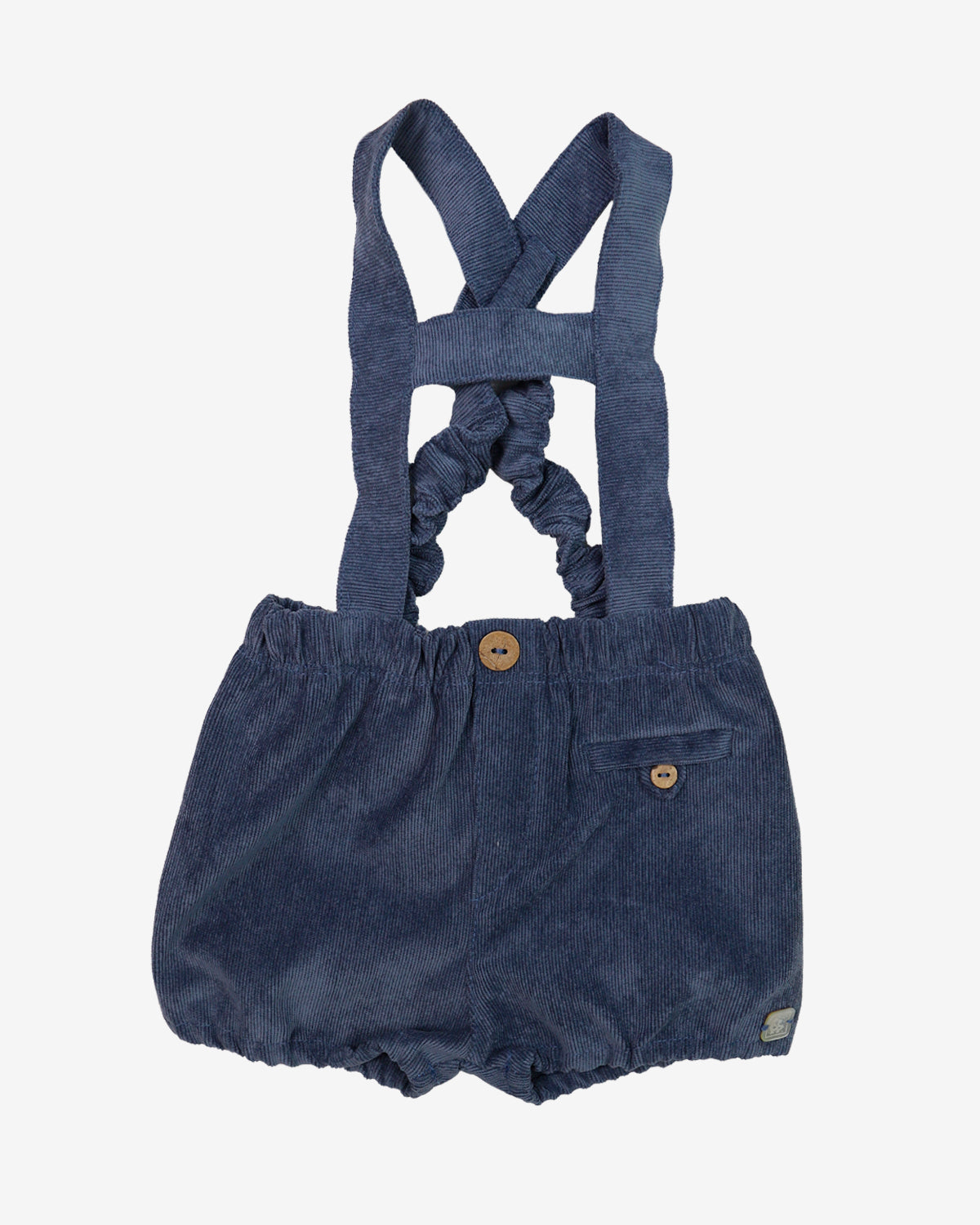 CUBRE PAÑAL PANA AZUL