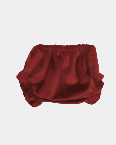 CUBRE PAÑAL NIÑA GRANATE