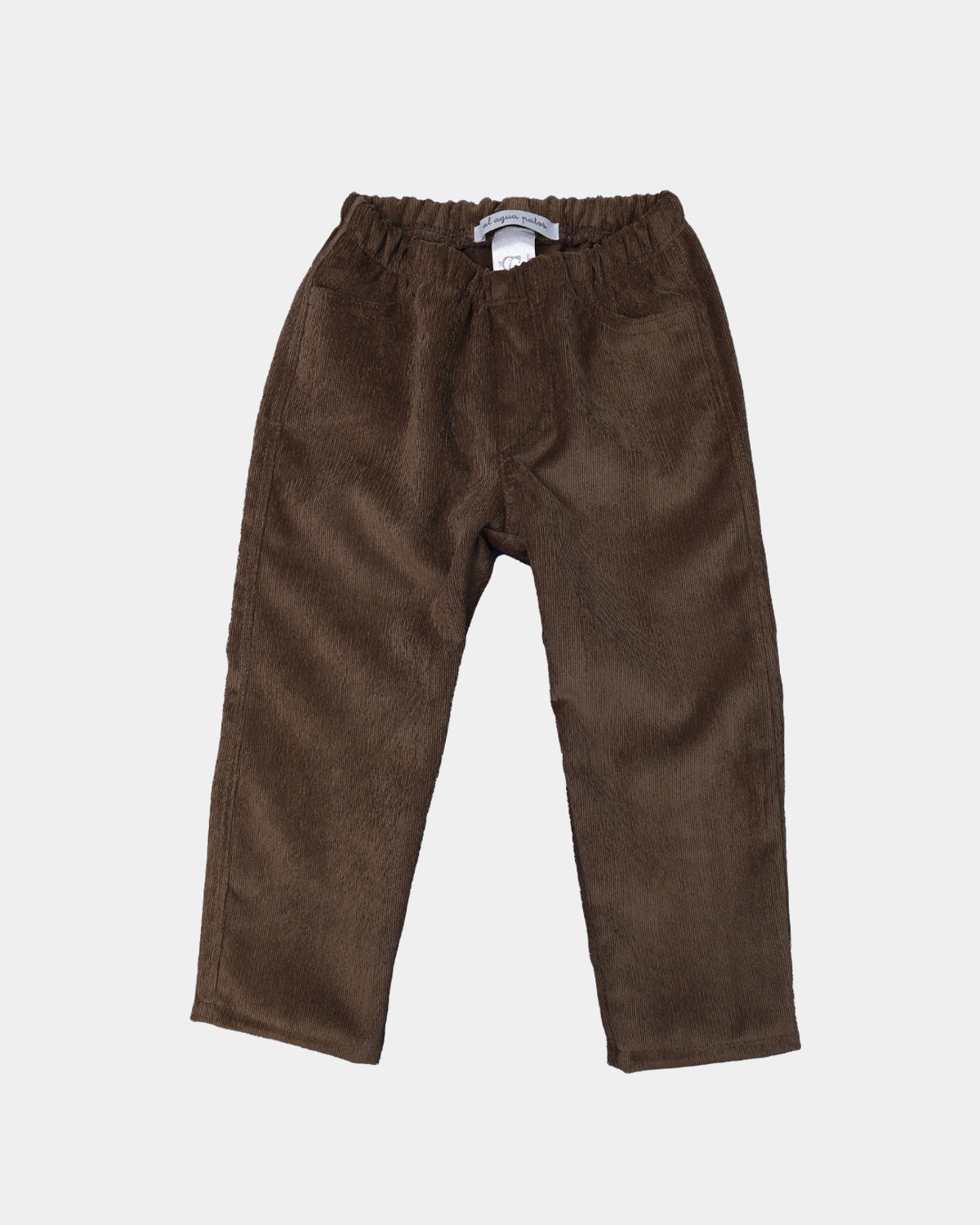 PANTALON GOMAS MARRON
