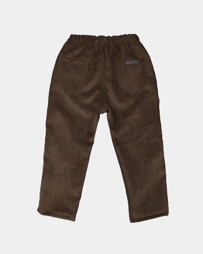 PANTALON GOMAS MARRON