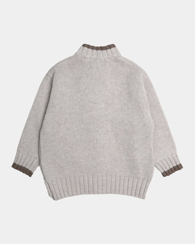 CHAQUETA  BEIG-MARRON